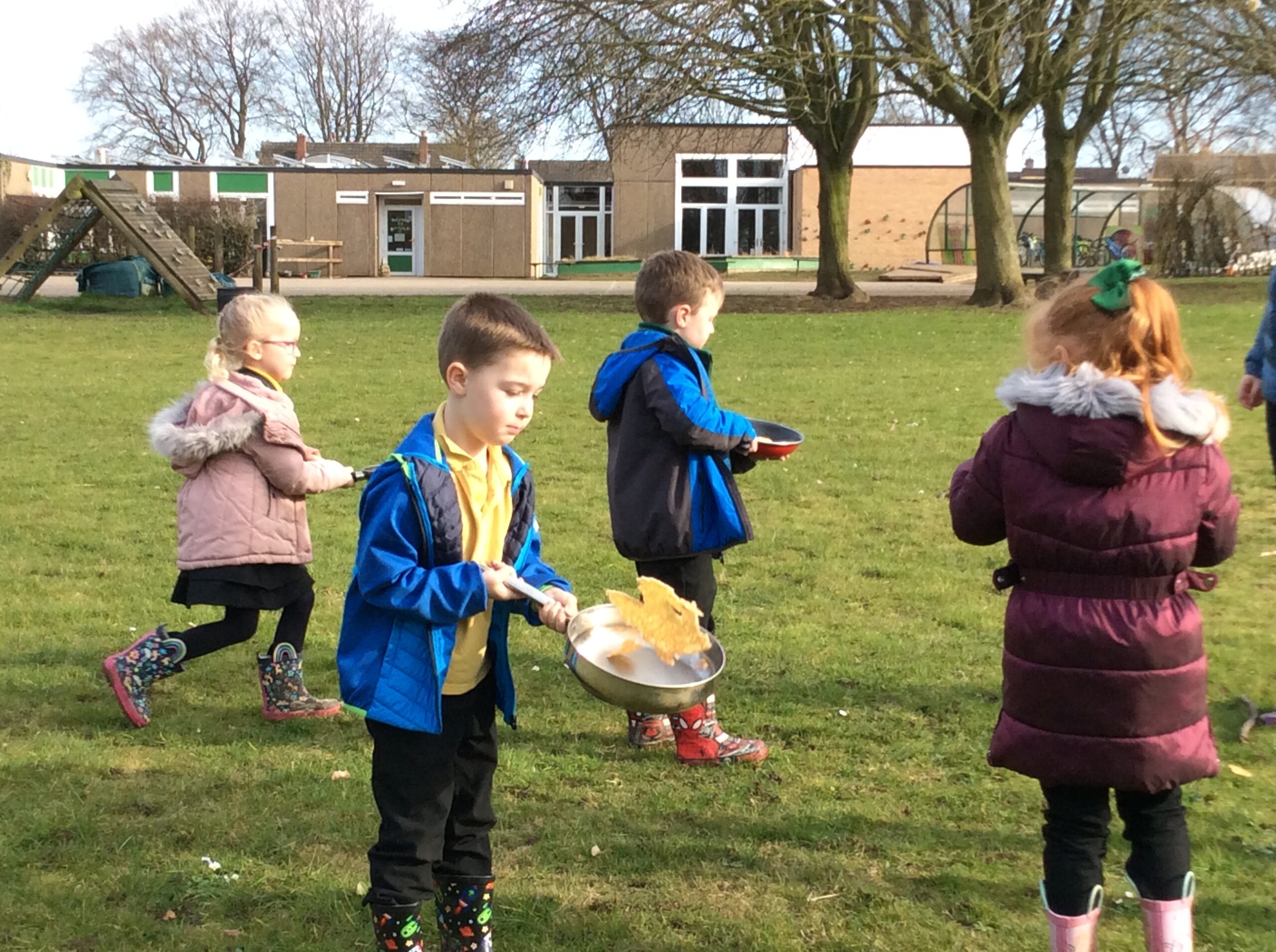 Pancake Day Fun in Wrens